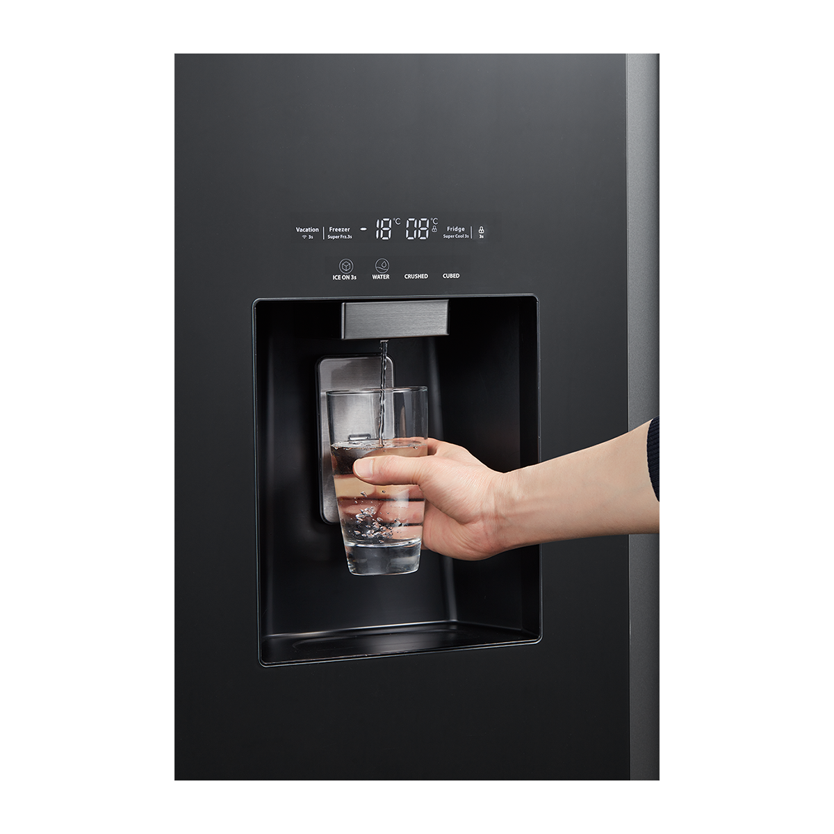 TOSHIBA 640L Origin Invt Aim Pureair Iot Sbs Ref (BLACK GLASS) | GR-RS755WIA-PGY(22)