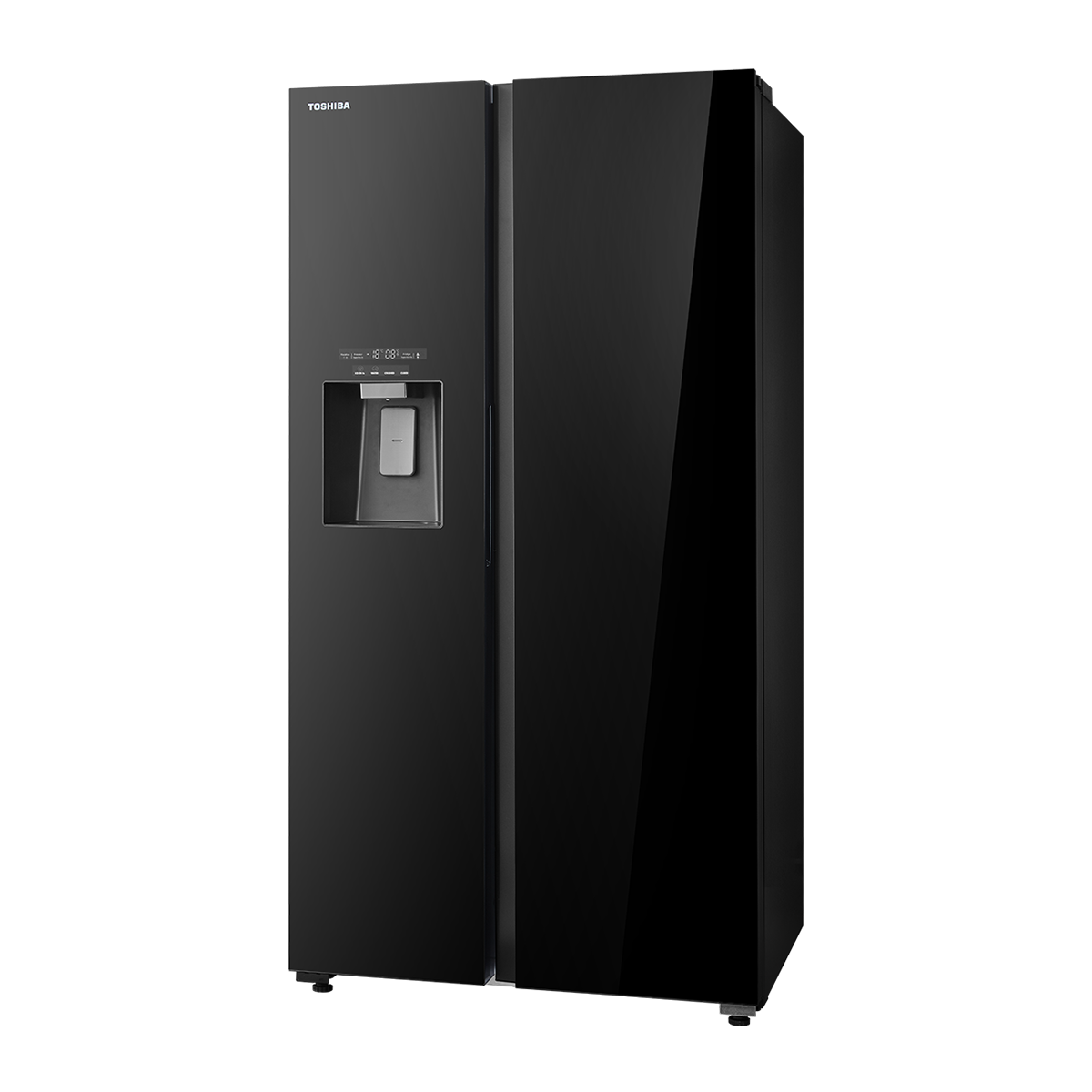 TOSHIBA 640L Origin Invt Aim Pureair Iot Sbs Ref (BLACK GLASS) | GR-RS755WIA-PGY(22)