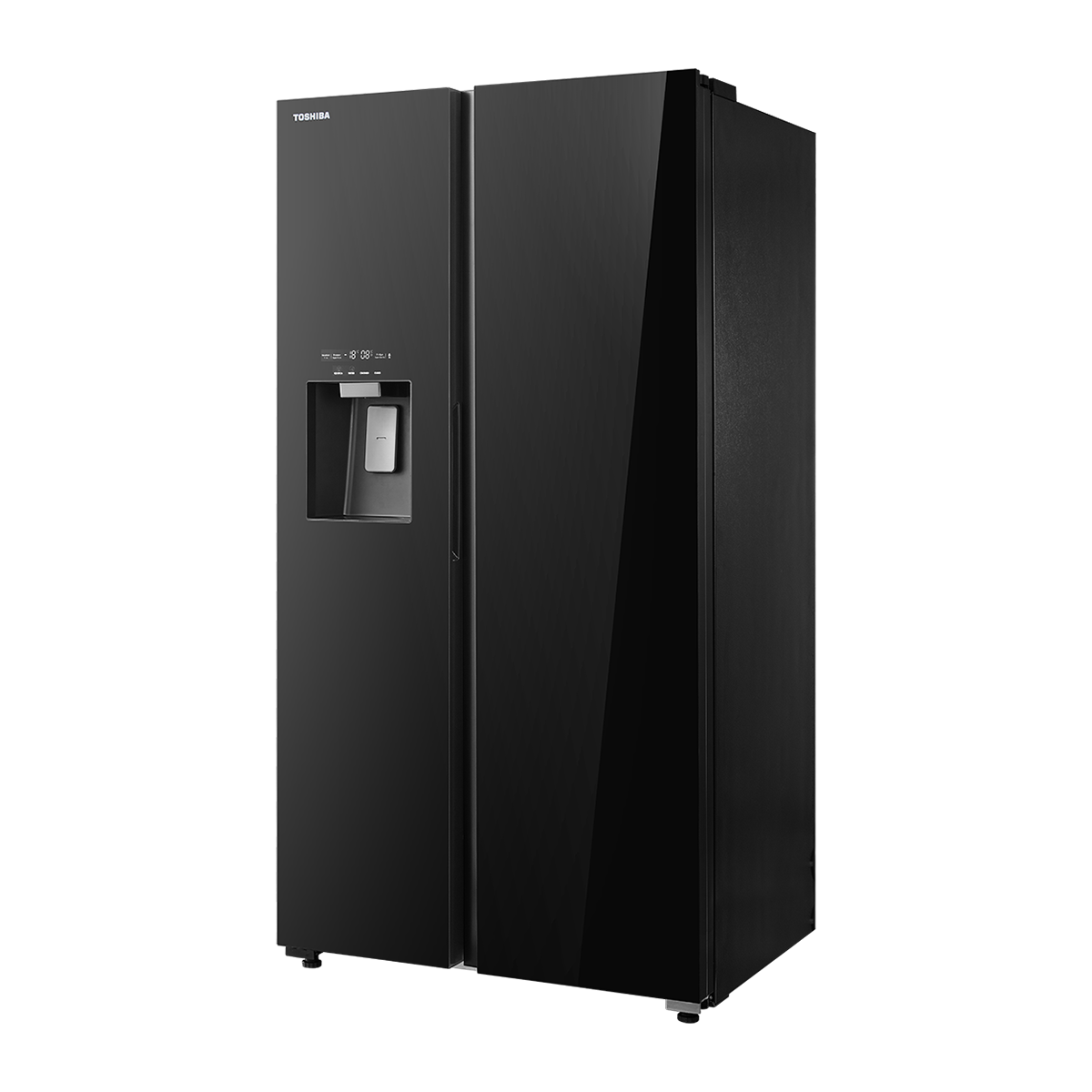 TOSHIBA 640L Origin Invt Aim Pureair Iot Sbs Ref (BLACK GLASS) | GR-RS755WIA-PGY(22)