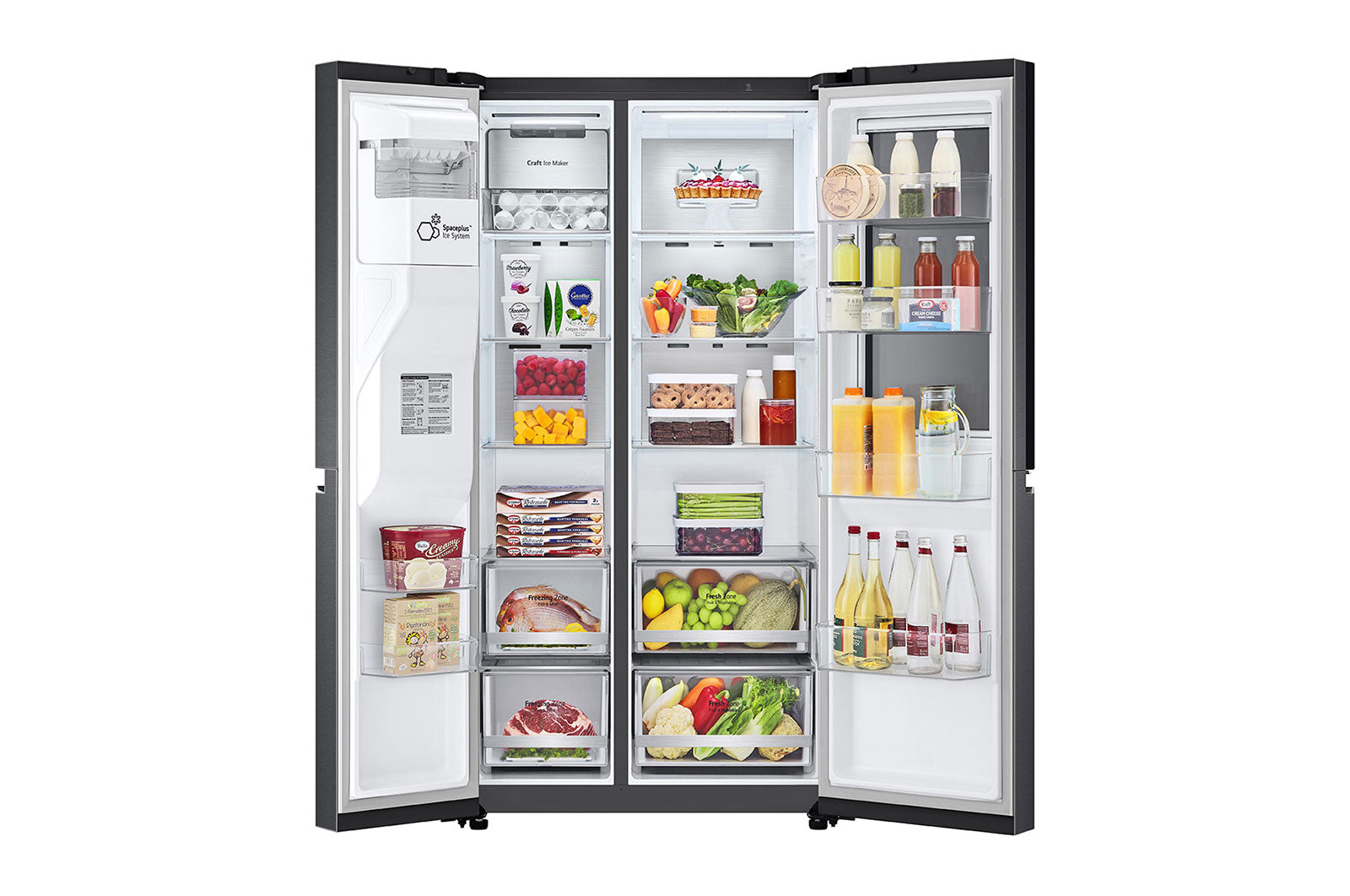 LG 598L 4 Door Refrigerator/Freezer | GS-X5982MC