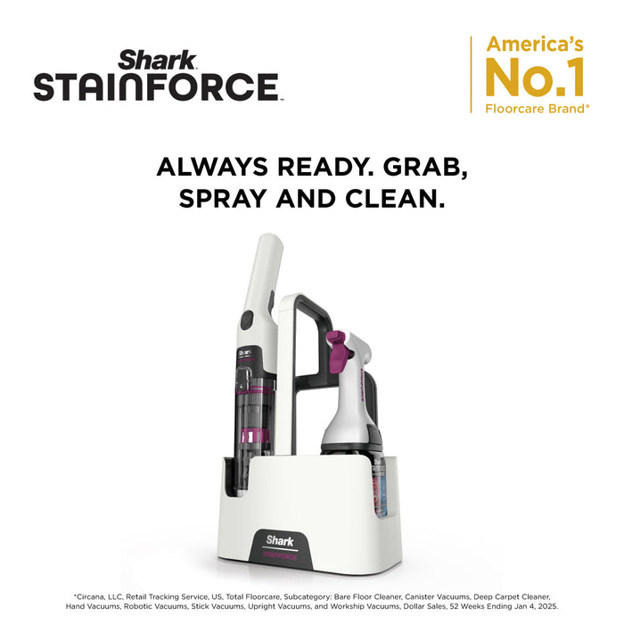 Shark Stainforce Cordless Spot Cleaner | HX100SM