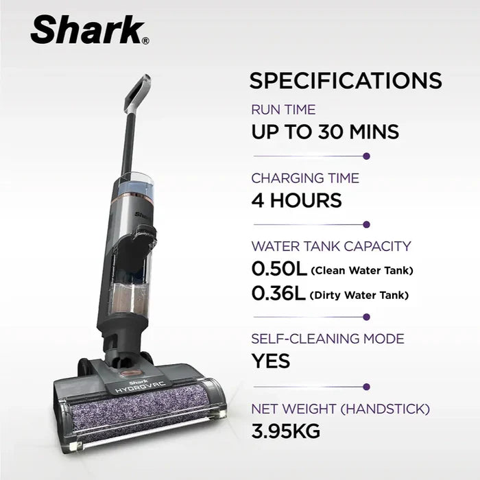 Shark HydroVac 3-in-1 Cordless Wet & Dry Hard Floor Cleaner - WD210