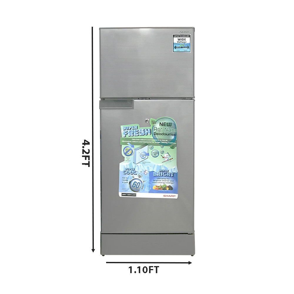 Sharp Refrigerator 165L | SJ-S172K-SL