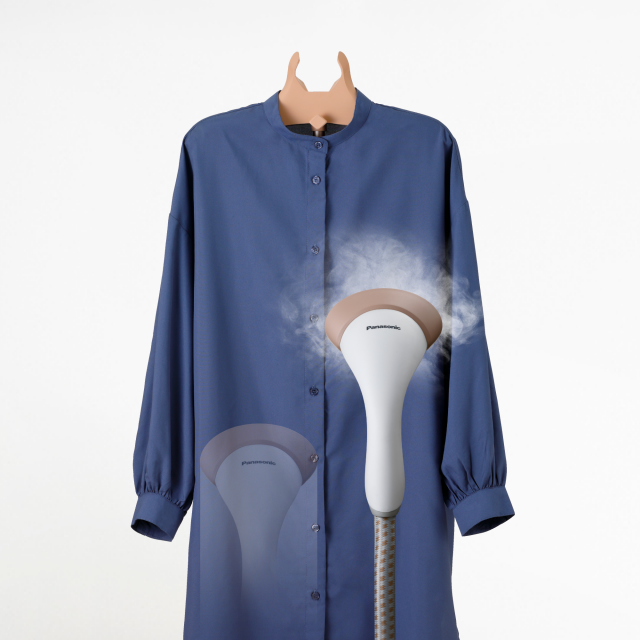 Panasonic Garment Steamer with Wider Steam Head | NI-GSG060