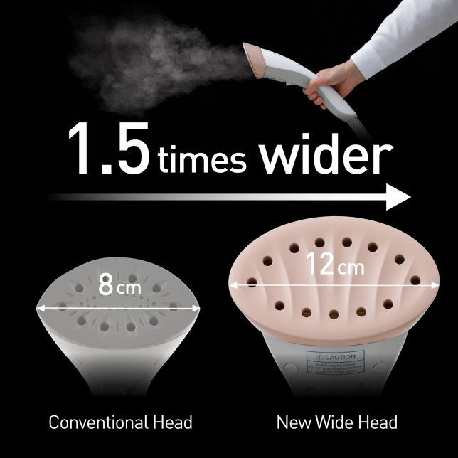 Panasonic Garment Steamer with Wider Steam Head | NI-GSG060