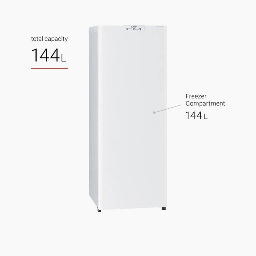 Mitsubishi Electric upright freezer 160L | MF-U16R