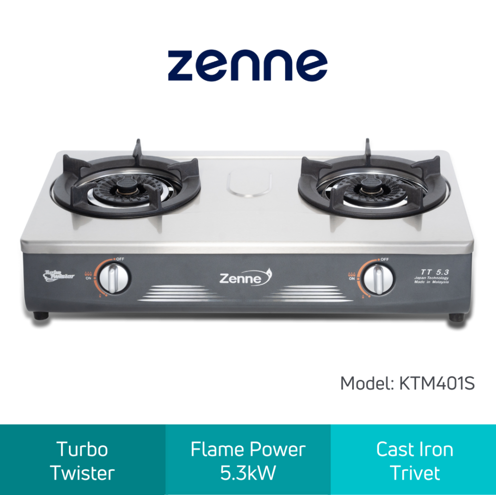 Zenne Turbo 2 Stove Gas Burner - KTM401S