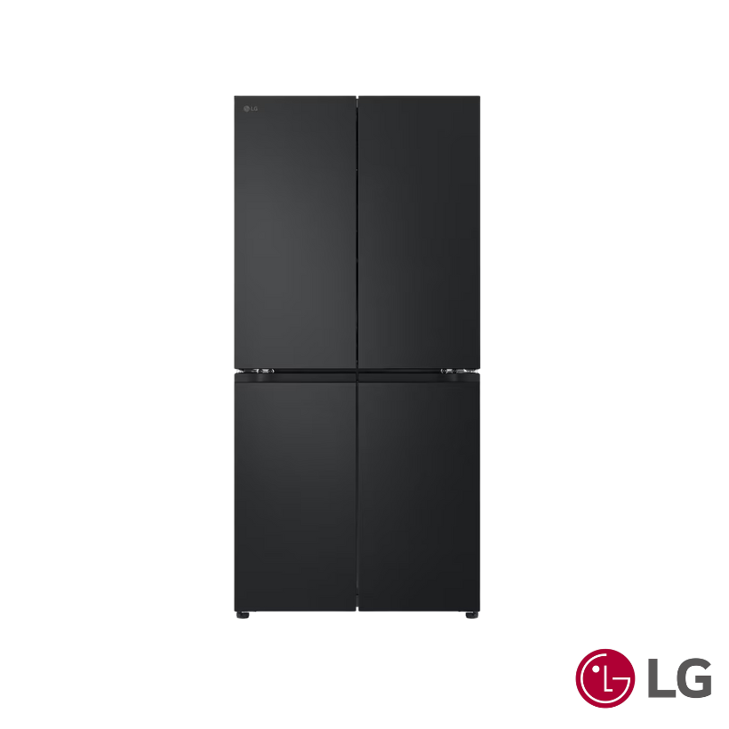 LG 464L Multi Door Refrigerator Matte Black - GF-B4544EF