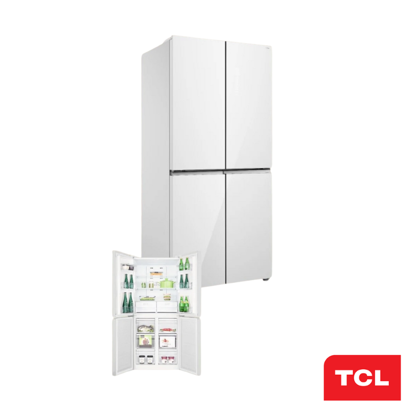 TCL Inverter 4 Doors Refrigerator 470L - WH-TRF-470WEXGRP6