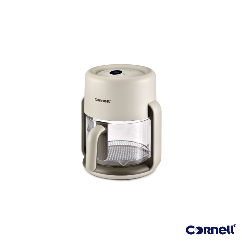CORNELL GLASS BASKET DIGITAL AIR FRYER 4L CAF-4001