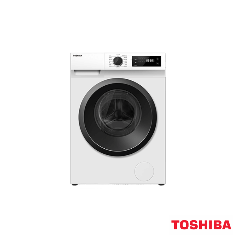 TOSHIBA Inverter Front Load Washer 7.5KG | TWBH85S2M(WK)