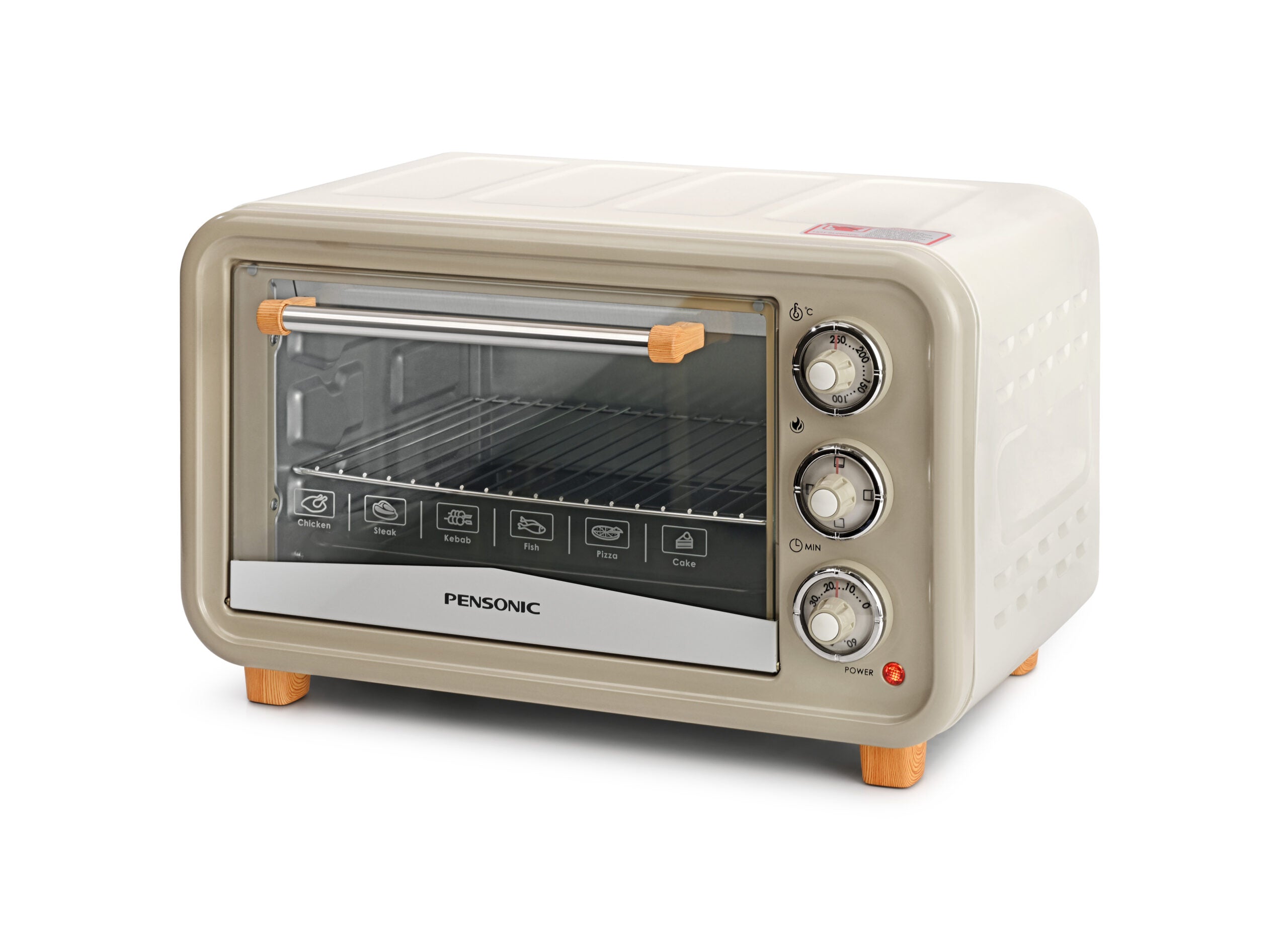 Pensonic Retro Electric Oven 20L | PEO-2012
