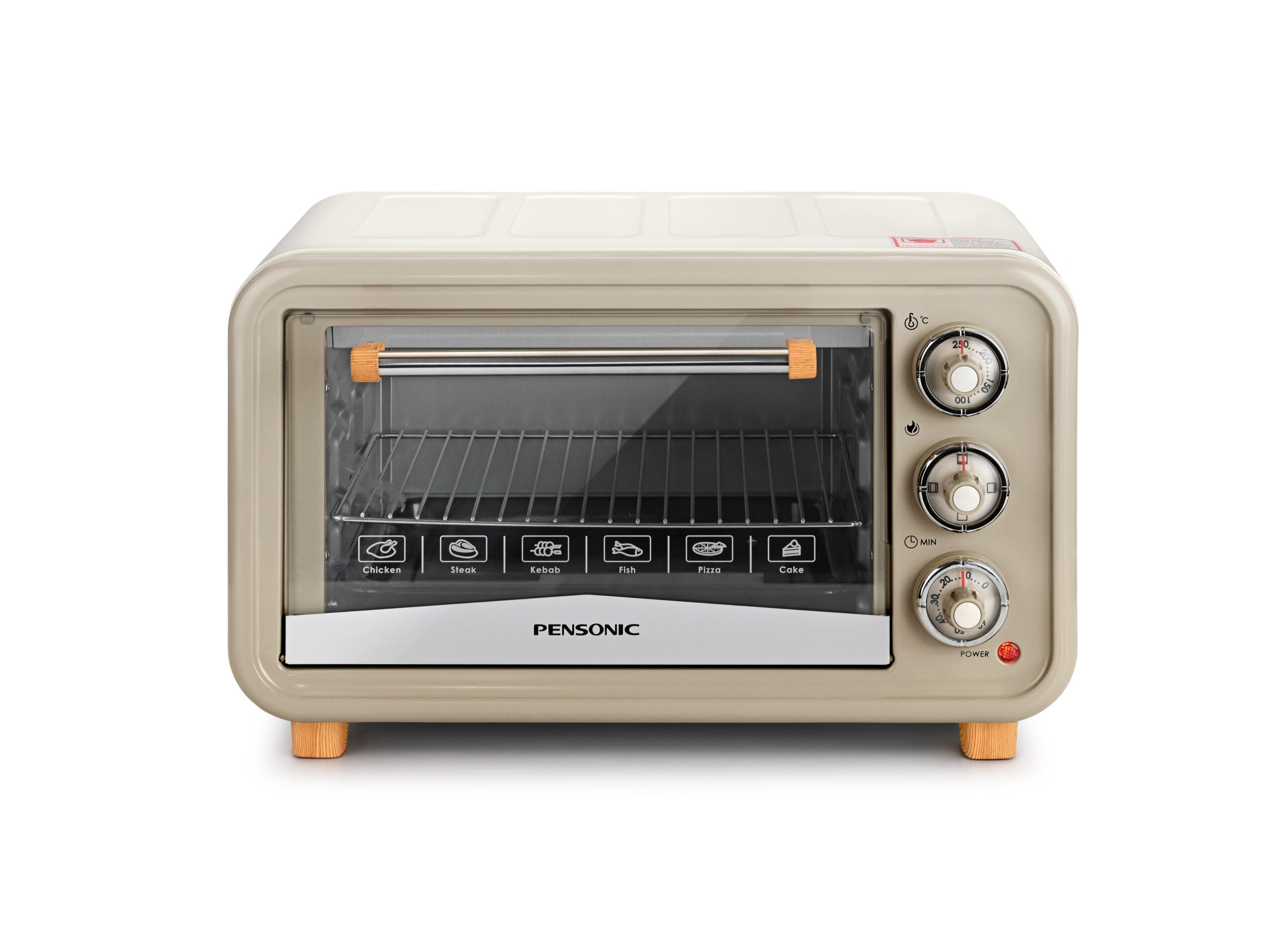 Pensonic Retro Electric Oven 20L | PEO-2012