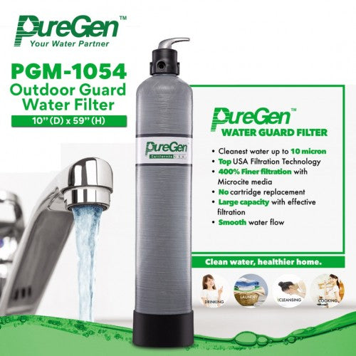 Puregen 10" Back Wash Filter - PG1054