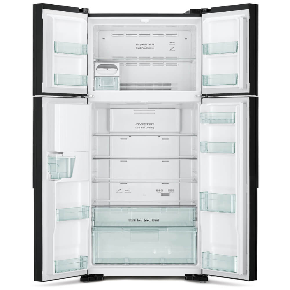 HITACHI 4 Door Fridge R-W690P7PB