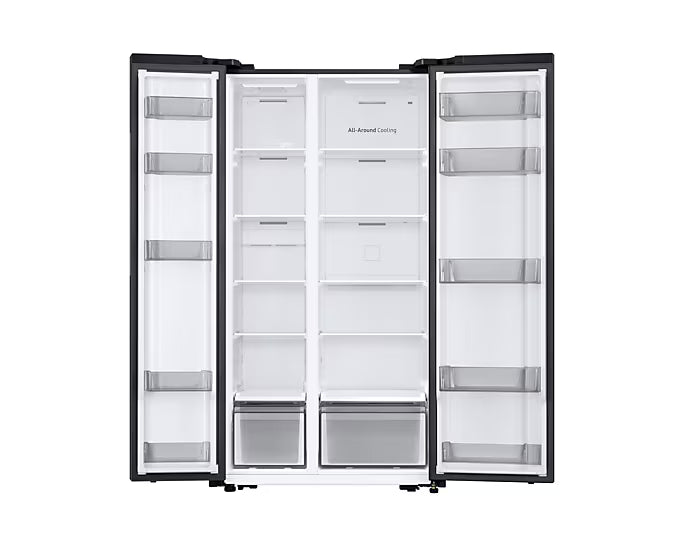 SAMSUNG 583L Refrigerator SBS with SmartThings AI Energy | RS57DG4000