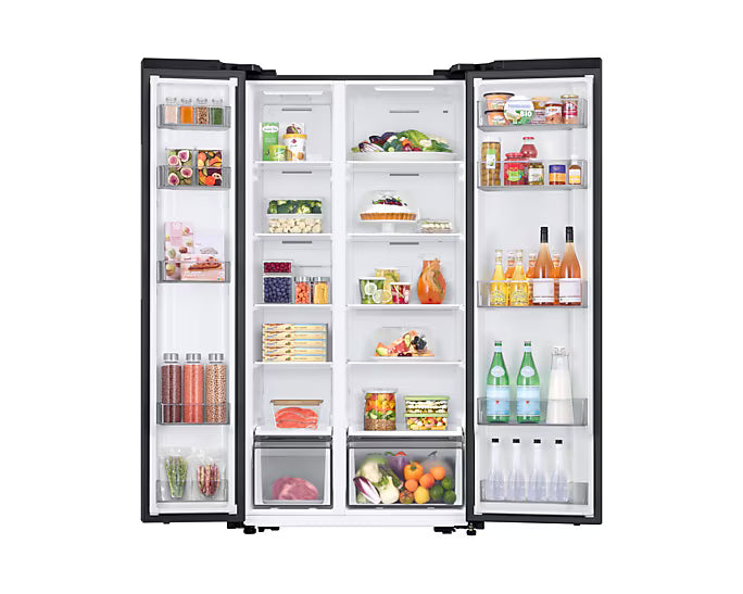 SAMSUNG 583L Refrigerator SBS with SmartThings AI Energy | RS57DG4000