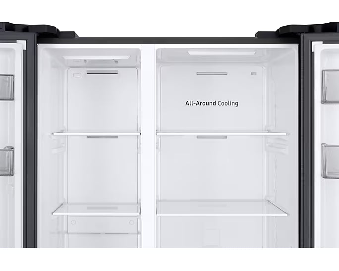 SAMSUNG 583L Refrigerator SBS with SmartThings AI Energy | RS57DG4000