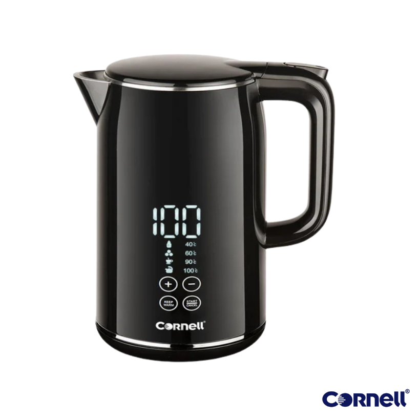 Cornell Digital Cordless Kettle W/ Temperature Control 1.7L | CJK-E170DS