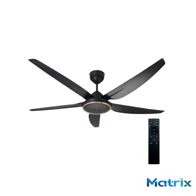 Matrix 56" 5-Blade Ceiling Fan with Remote - 5RMCF-56X