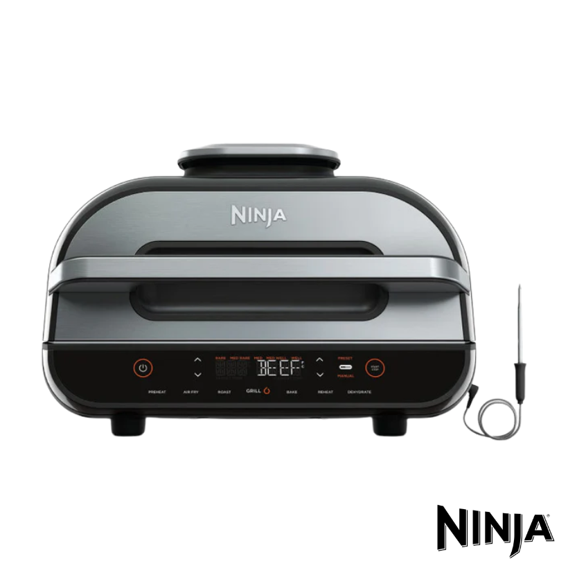 Ninja Foodi Smart XL Grill Air fryer with Digital Probe | AG551