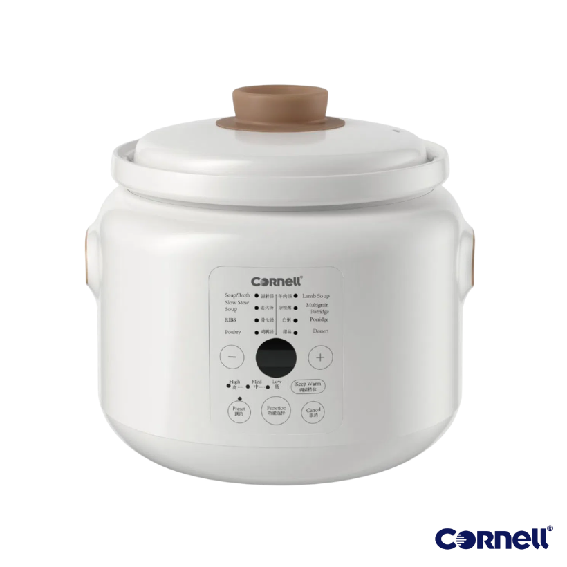 Cornell 3.0L Digital Slow Cooker | CSC-S03D