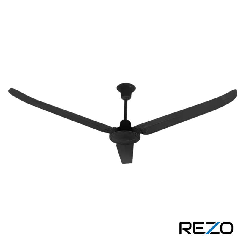 Rezo Ventus 56" 3 Blades Ceiling Fan (Matte Black) | MB56-A3