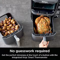 Ninja Double Stack XL 9.5L Air Fryer With Digital Probe | SL451