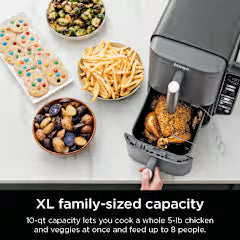 Ninja Double Stack XL 9.5L Air Fryer With Digital Probe | SL451