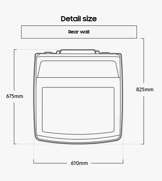 SAMSUNG 15kg Top Load Washer | WA15CG5745BDFQ