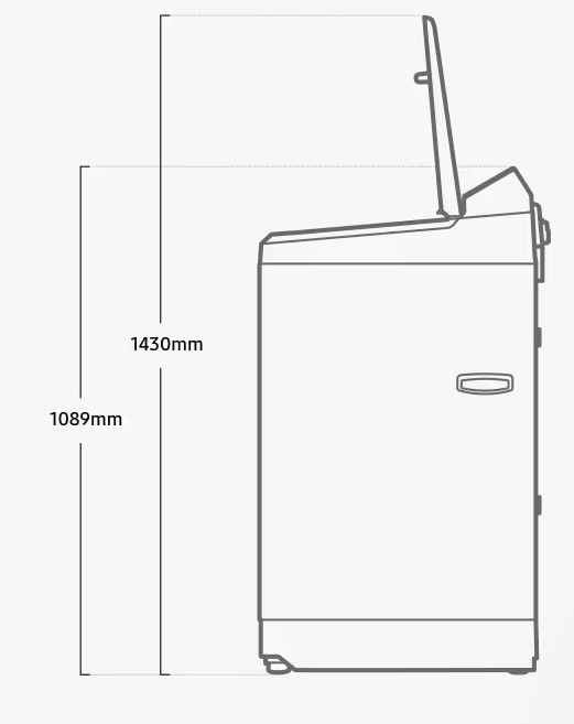 SAMSUNG 15kg Top Load Washer | WA15CG5745BDFQ
