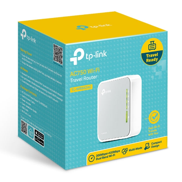 Tapo Mini Pocket Wireless Router | TL-WR902AC