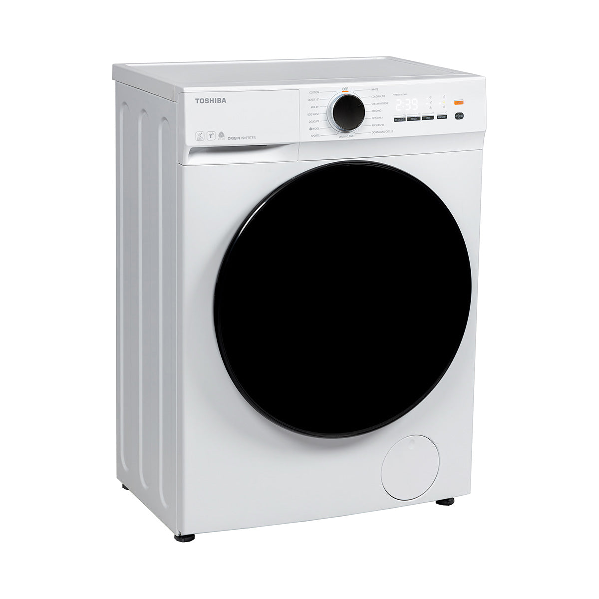 TOSHIBA 7.0KG Inverter Ufb Iot Aroma Front Loading Washer (WHITE) | MODEL : TWE70BUT21UWM(WW)