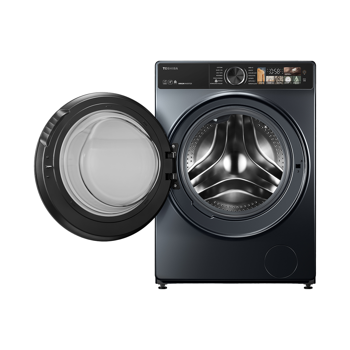TOSHIBA 13.0KG Inverter Ufb Iot Aroma Front Loading Washer Morandi Grey | TWT25BZP140MWM(MG)