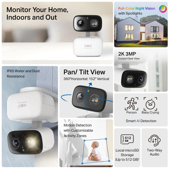 Tapo Indoor IP Camera | Tapo C216