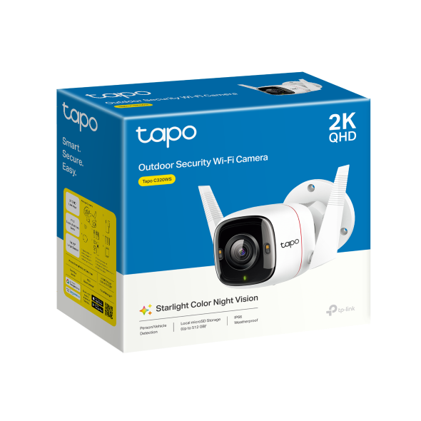 TAPO C320WS OUTDOOR SECURITY WIFI CAMERA