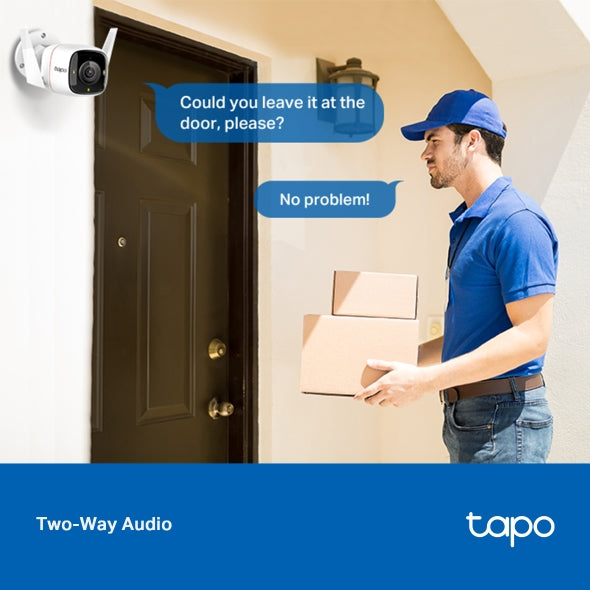 TAPO C320WS OUTDOOR SECURITY WIFI CAMERA