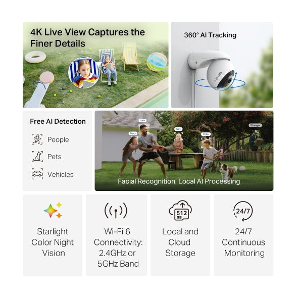 Tapo Outdoor Security Wi-Fi Camera | C560WS