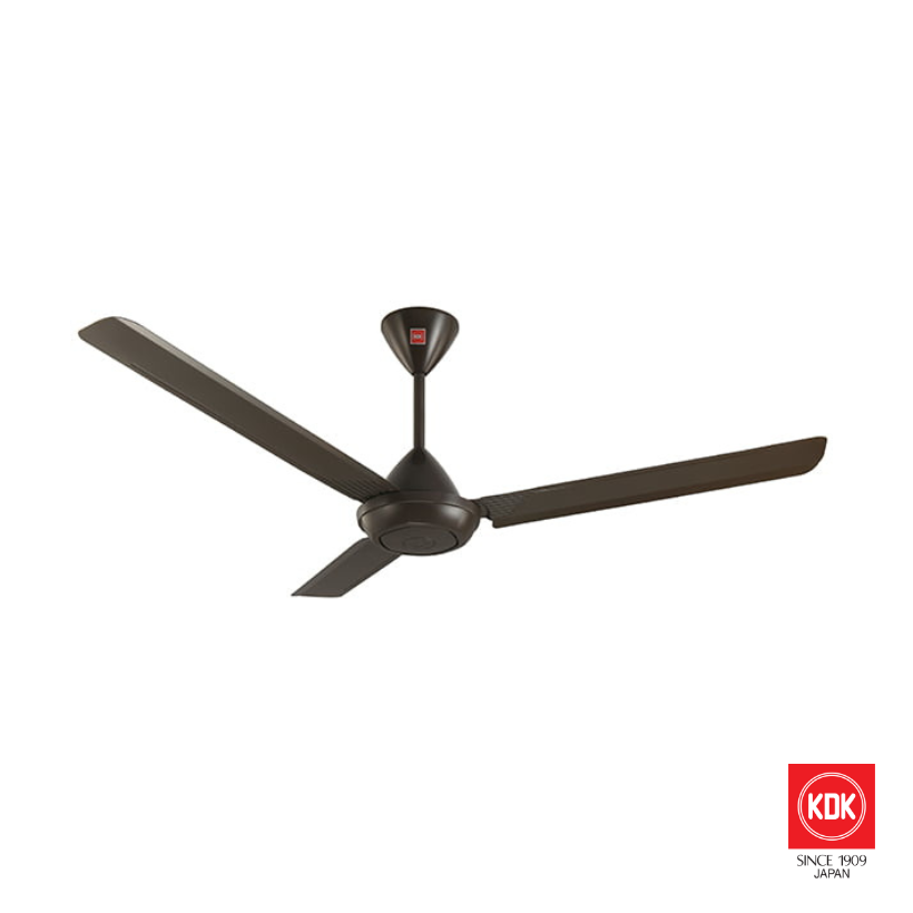 KDK 3 Blades Ceiling Fan 60" | K15WO (Brown)