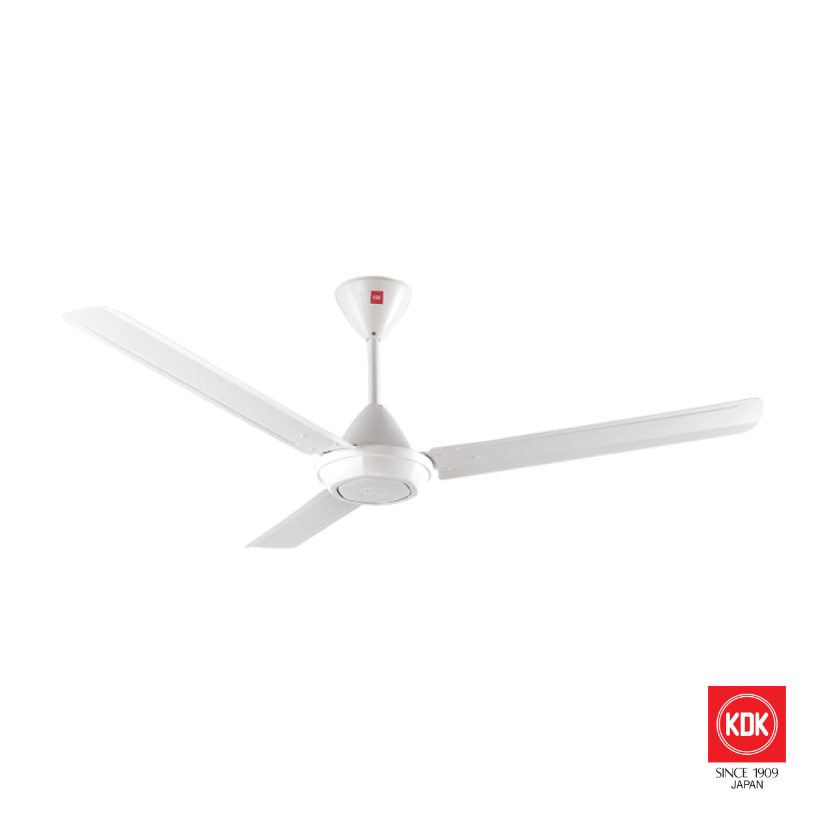 KDK 3 Blades Ceiling Fan 60" (White) | K15WO