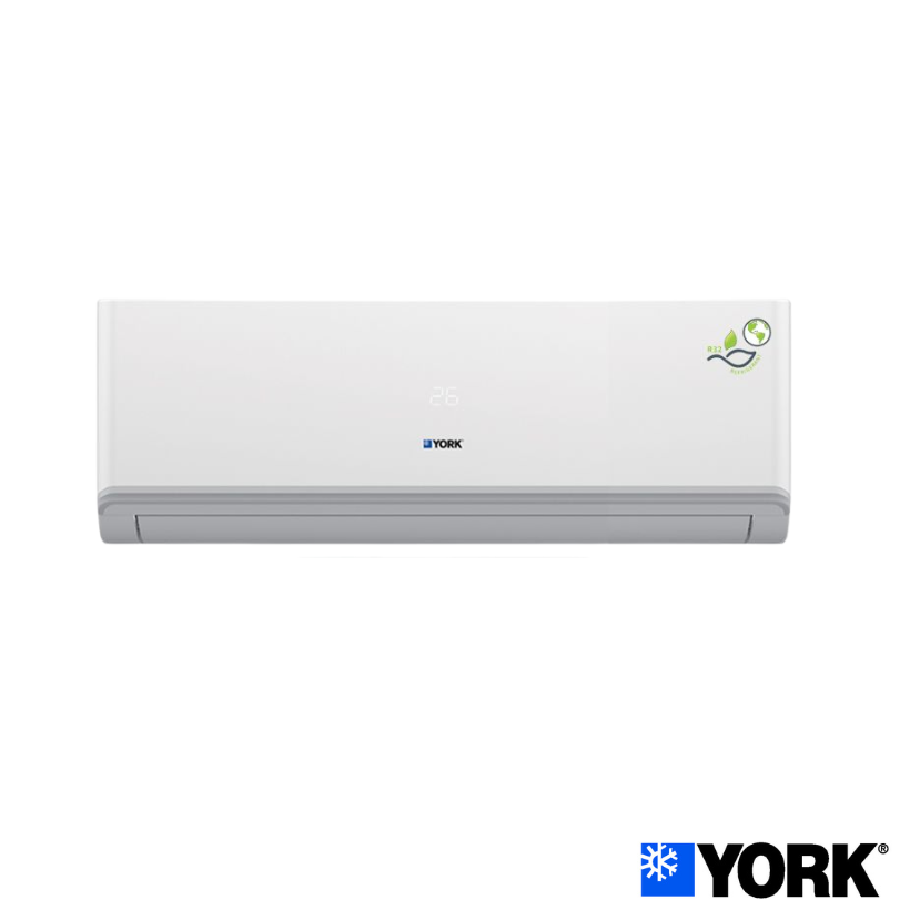 York 2.0HP Fixed Speed, Wall Mounted Split Aircond - YHFF18XEPAFP-RX + YHFF18YESAFPO-X