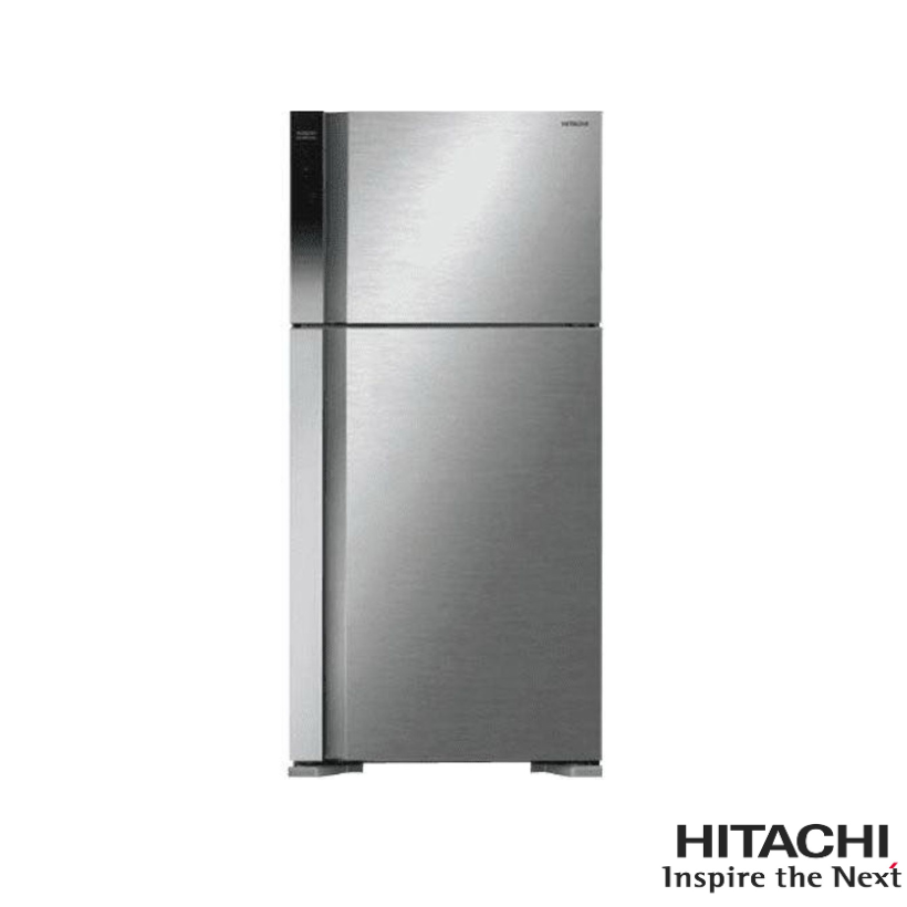 HITACHI 2 Door Fridge R-V690P7PB