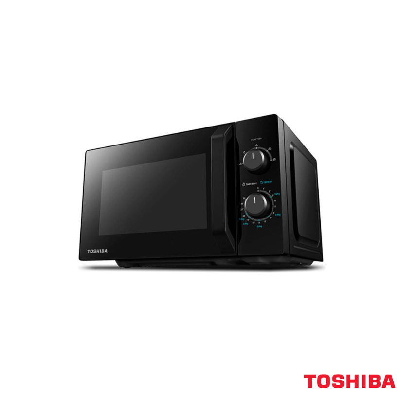 Toshiba 21L Microwave Oven 800W with Grill 1050W - MW2MM21PF-BK