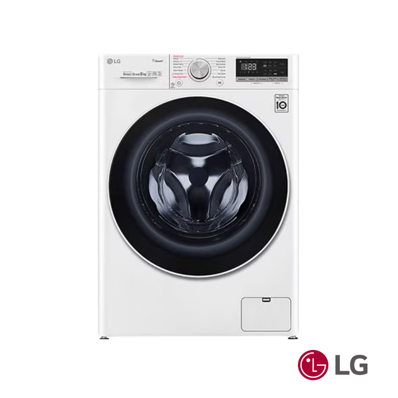 LG Front Load Washing Machine8Kg | FV1408S4W