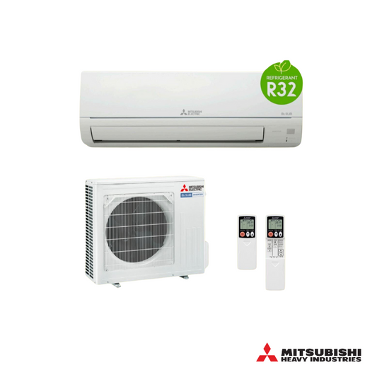 Mitsubishi 2.5HP R32 Split Type Aircond - MS/MU-JS24VF