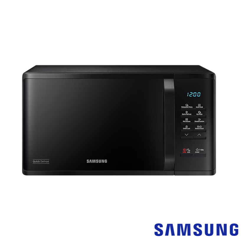 Samsung 23L Solo Microwave Oven - MS23K3513AK/SM