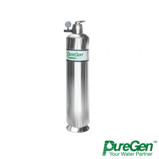 Puregen 10" Stainless Steel Back Wash Filter - PGM1042