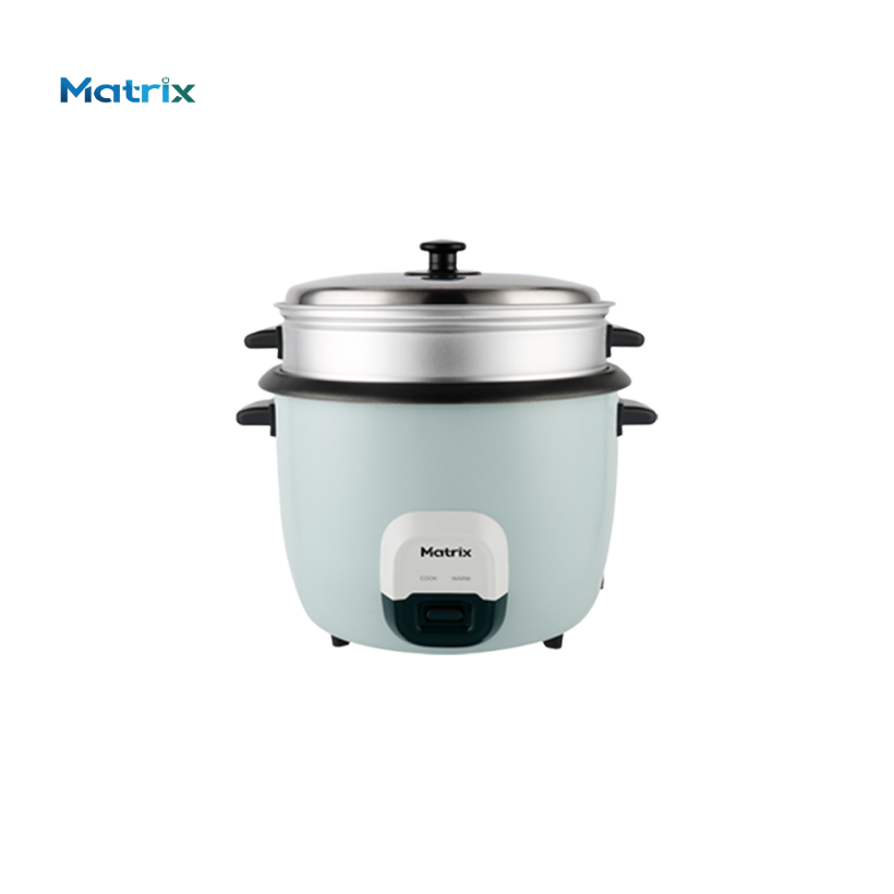 Matrix 1.5L Rice Cooker with top streamer - XDRC-15LS