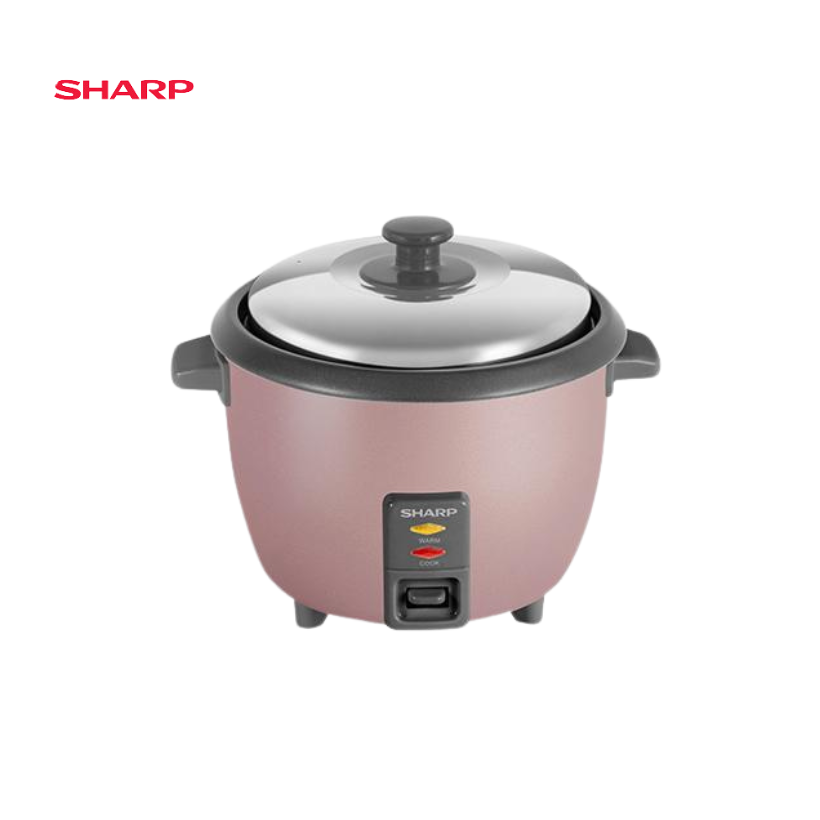 Sharp 1.0L Rice Cooker - KSH108SSL/KSH108SPK