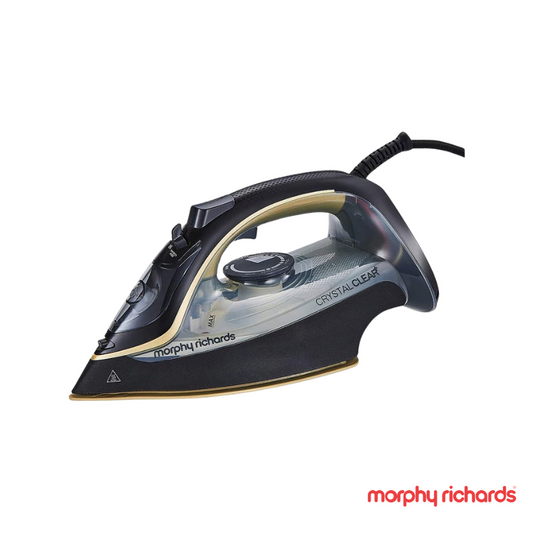 Morphy Richards Crystal Clear Gold Steam Iron - 330302